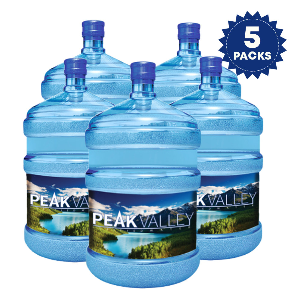 Peak Valley 5 Gallon(***ALKALINE***) Bottled Water
